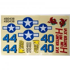 Hangar 9 Decal Set: Fun Scale P-47 Thunderbolt