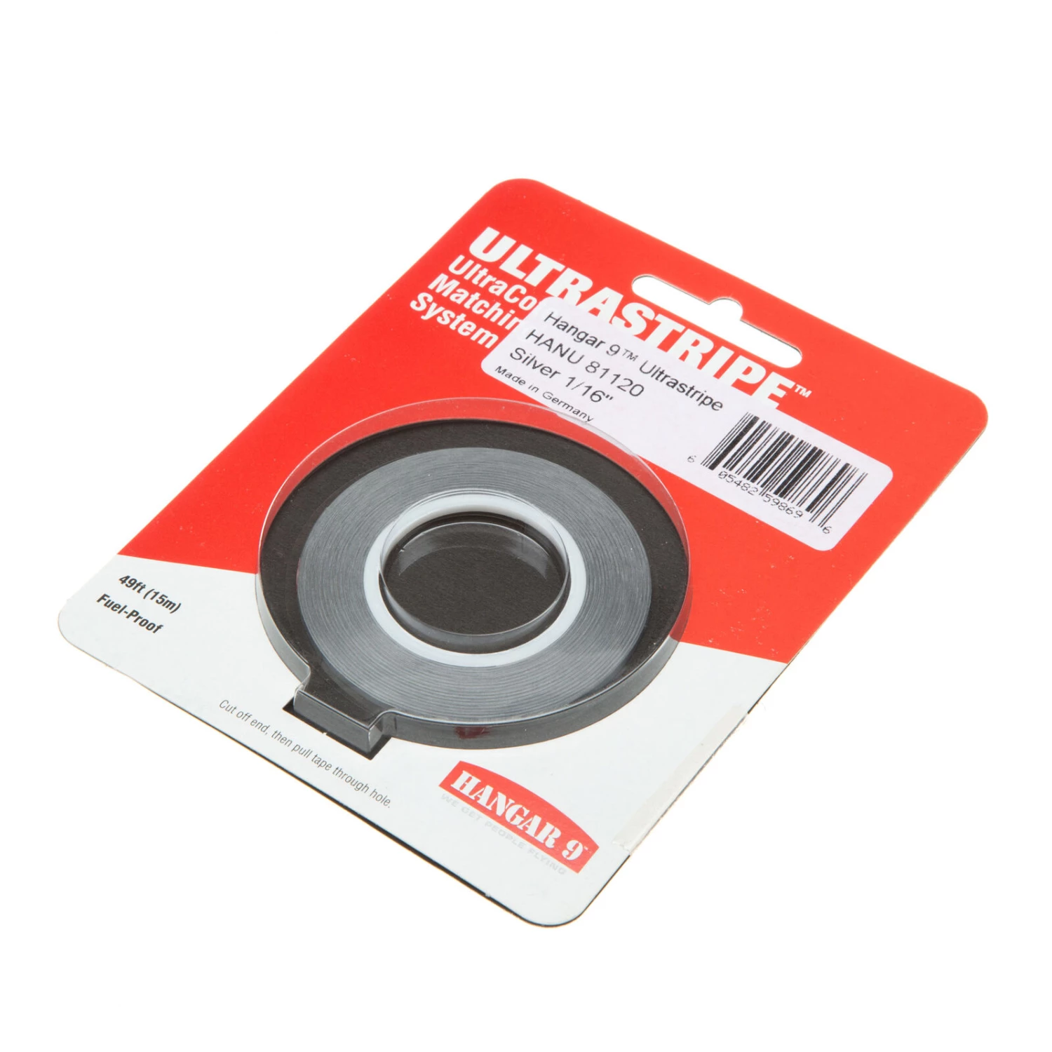 Hangar 9 UltraStripe, Silver 1/16"